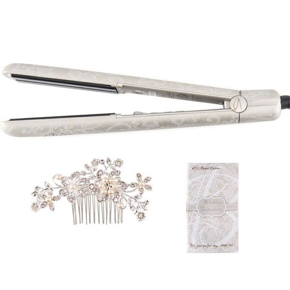 ARIA Beauty infrared hair straightener bridal edition NIB bridal - Picture 2 of 12